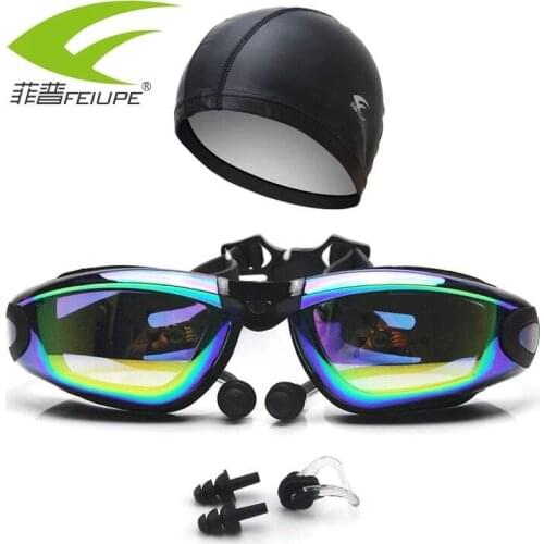 Mens Swiming Goggles Silicone Diving Glasses Anti FogHD Kids Swimming Pool Womens Swimwear Natacion Hombre