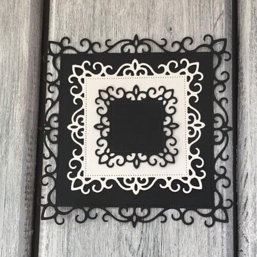 ArtScrap Set Frame 3 pieces Metal Cutting Dies Stencils For Scrapbooking Paper Card Making Decorative Craft Embossing