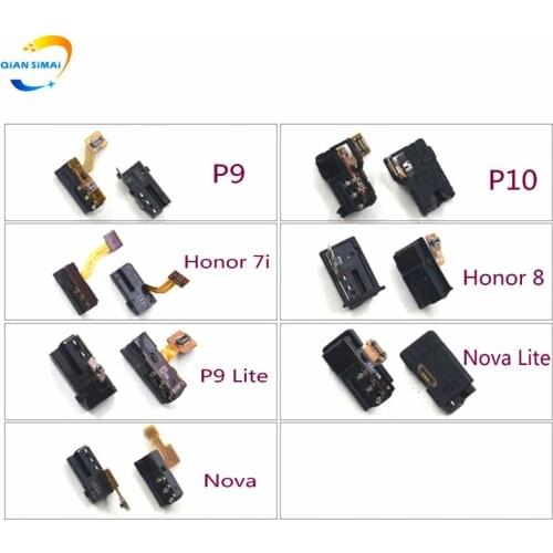 New Earphone Headphone Audio jack Flex Cable For Huawei P9 P9plus Honor 8 Honor 7i P9Lite P10 Nova 2plus