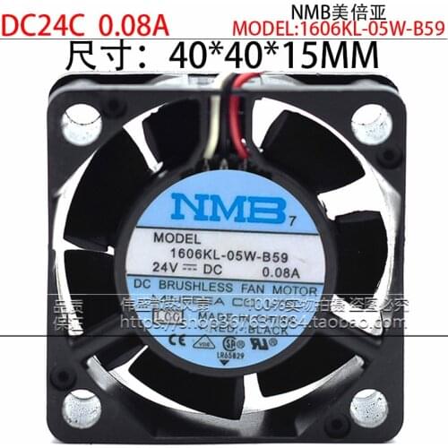 Fan 1606KL-05W-B59 24V0.08A4CM4015