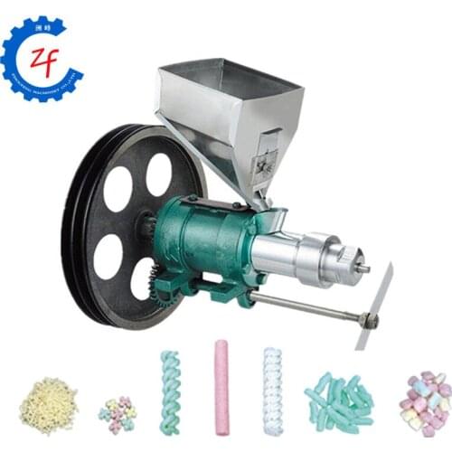 New corn puffed food extruder output 10-15kg/h maize rice puffed food machine corn puff extruder with 7 molds