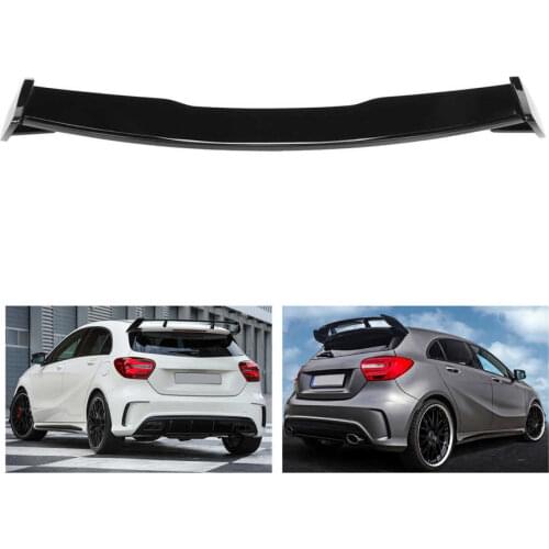 Upgrade for A45 Glossy Black Rear Roof Spoiler Fit for Mercedes-Benz A-Class W176 A45 AMG 2013 2014 2015 2016 2017 2018