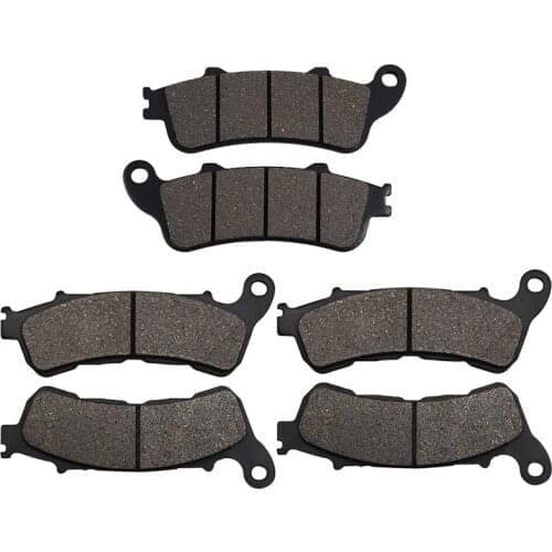 Yerbay Motorcycle Front and Rear Brake Pads For Honda VT1300 VT 1300 CXA Fury CSA Sabre CRA Stateline CTA Interstate 2010-2015