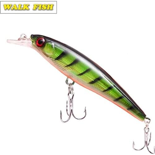Walk Fish 1Pcs 13.5G 11CM Fishing Lure Minnow Lures Hard Bait Pesca Fishing Tackle isca artificial Quality Hook Swimbaits