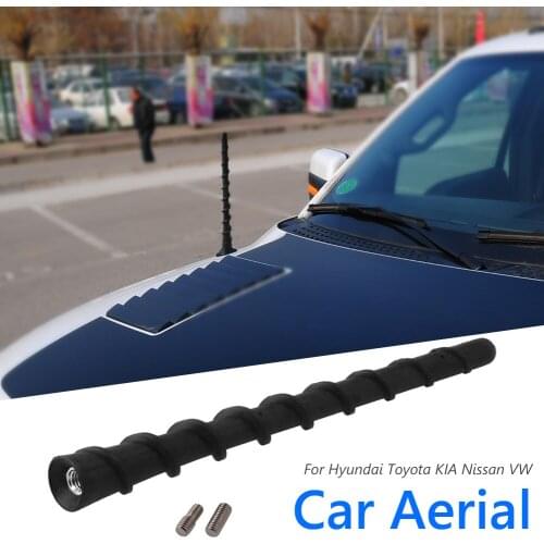 Enduring Car Durable Parts Components 7 inch Short Spiral Radio Antenna Mast for Ford F-150 Super Duty Raptor 09-19