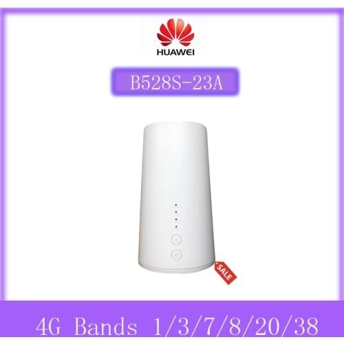 Unlocked Huawei B528 used B528s-23a with Antenna 300Mbs 4G LTE CPE Cube Wireless Router 4G Wifi Router cat 6 4G hotspot pk E5180