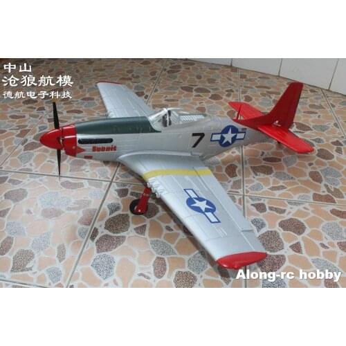 EPO RC plane RC airplane RC HOBBY TOYS Volantex RC 768-1 Mustang P51D P51 750mm Wingspan Warbird RC Airplane PNP set