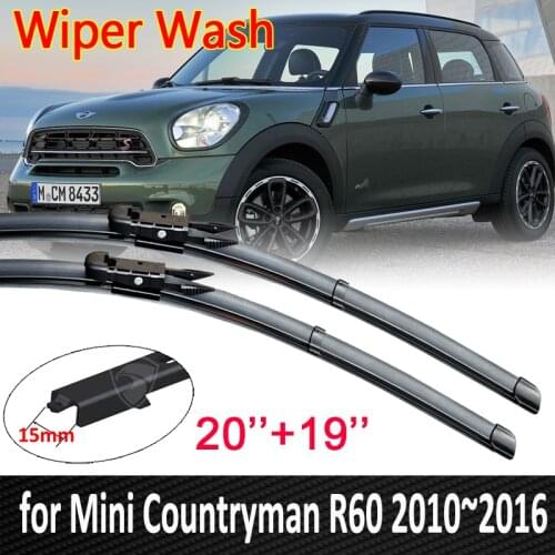 For Mini Countryman R60 2010~2016 2011 2012 2013 2014 2015 Car Wiper Blades Windscreen Windshield Wipers Car Accessories