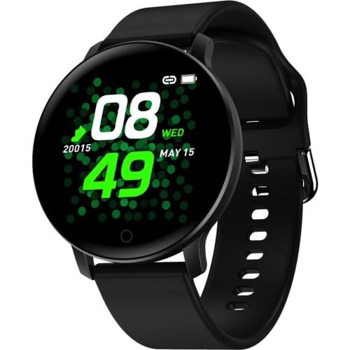 AOFO Smart Watch Men Women Sport 1.3 inch Color Screen Blood Pressure Monitor Heart Rate Tracker For IOS Android Smart Wristband