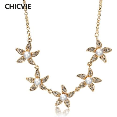 TOUCHEART New Custom Designer Luxury Jewelry Flower Necklace Pendant For Women Gold Statement Stainless Steel Necklace SNE150860