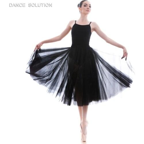 3 Layers Soft Tulle Ballet Dance Tutu Skirt for Girls and Women Ballerina Tutu Costume 5 Colors Available 18592