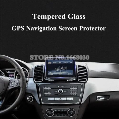 Tempered Glass GPS Navigation Screen Protector For Benz GLE W166 Coupe C292 2015-2019 Car accesories interior Car decoration