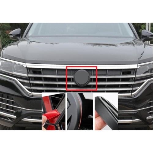 1 Set ABS Hood Logo Head Grille Emblems Rear Trunk Sticker Tail Badge for VW TAYRON Tharu T-CROSS wagon