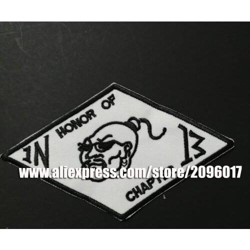 10pcs/lot Mongols Patches for Motorcycle Honor of Chapter Biker Jacket Clothing Rider badges of nomad iron on sticker appliques