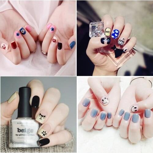 24pcs Love Wave Dot Strawberry Pattern Retro Feng Rhinestone Detachable Fake Nails DIY Wine Red Blooming Nail Nail Sheet