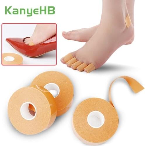 3roll Foam Foot Corn Calluses Toe Finger Protector Tape Hallux Valgus Shoe Cushion Anti-friction High Heel Feet Pad Sticker A239