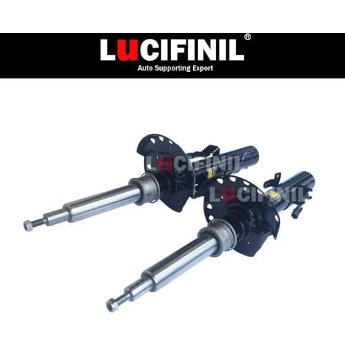 LuCIFINIL 2X Front With Sensor Suspension Shock Absorber Strut Fit Land Rover Evoque BJ3218045 BJ3218K001