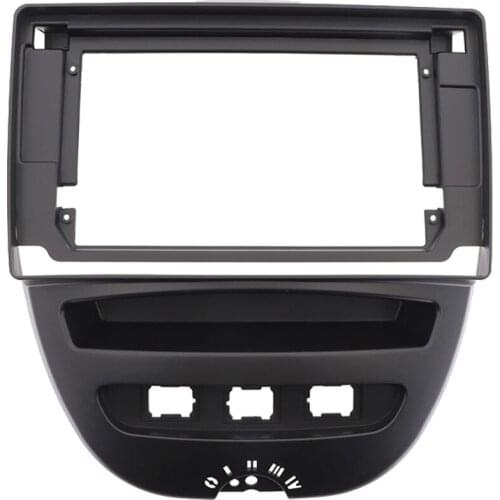 10.1 Inch Car Radio DVD Fascia Panel Dash Kit Facia Frame Bezel Dashboard Trim for TOYOTA Aygo CITROEN C1 PEUGEOT 107 2005-2014