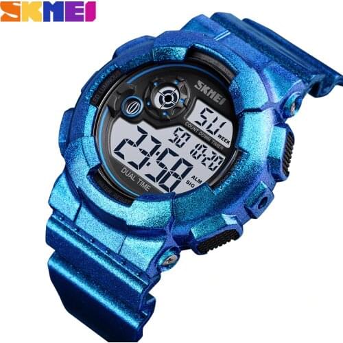 SKMEI 1583 Sport Watch Men Shockproof And Waterproof Military Watches LED Display Shock Digital Watch reloj hombre