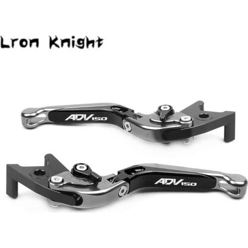 For HONDA ADV150 ADV 150 2019 2020 Motorcycle Accessories CNC Folding Extendable Brake Clutch Levers Parking Brake System