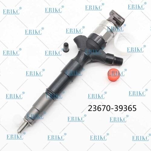 ERIKC Diesel Pump Engine 23670-39365 Common Rail Spare Parts Injector For Toyota Hilux 2.5 d 2010- 1KD 2KD-FTV Euro 4
