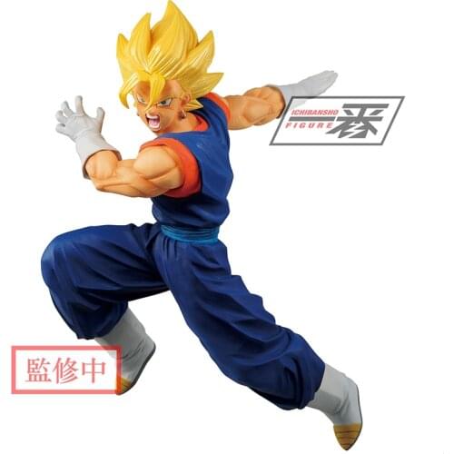 Original Banpresto ICHIBANSHO FIGURE DBZ Super RISING SSJ Vegetto Action Figures Collectible Model Doll Toys Figurals Brinquedos