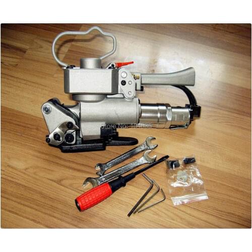 Warranty One Year! Pneumatic PP PET Plastic Friction Welding Strapping Tool ,Banding tool XQD-19 for 13,16,19MM Polyester Strip