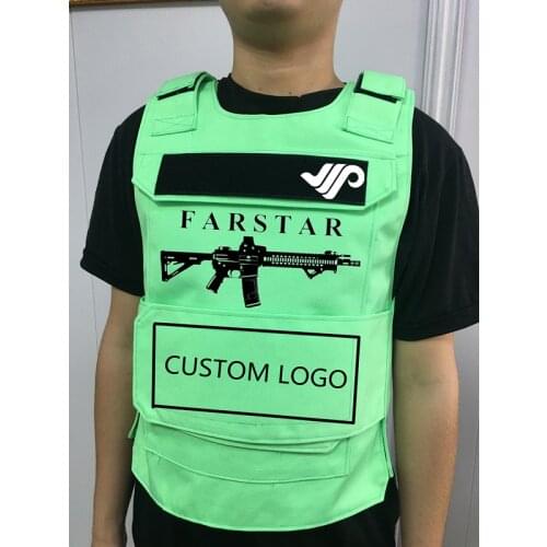 Customized Vest Printed Your Logo on Bullet proof Tactical Vest Custom Outdoor Jacket Fashion FARSTAR Style Men vest