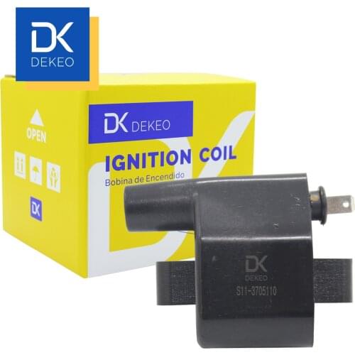 DEKEO Ignition Coils For Chery QQ 0.8L SQR372FD SQR372 QQ3 0.8L SQR372 S11-3705110