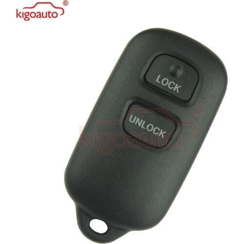 GQ43VT14T car remote key fob 3 button 315Mhz for Toyota Prius RAV4 Tacoma Yaris 2002 2003 2004 2005 2006 2007 kigoauto
