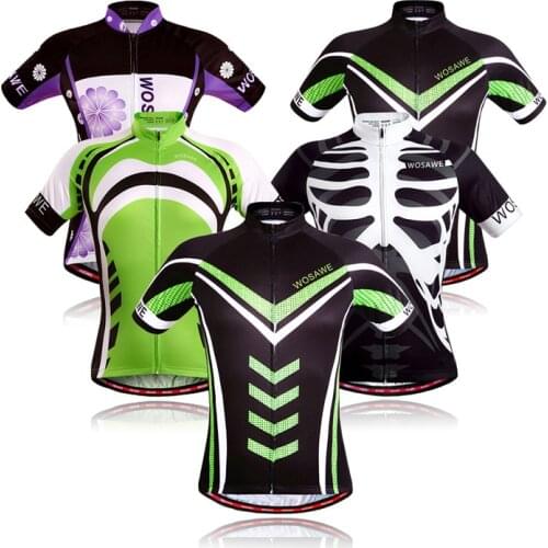 Mountain bike riding jersey suit short-sleeved cycling jacket bicycle cycling suit men and women motorcycle jackets