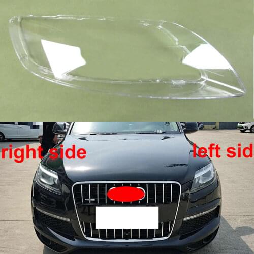 For Audi Q7 2006 2007 2008 2009 Lamp Headlight Mask Headlights Shell Headlamp Lampshade Cover