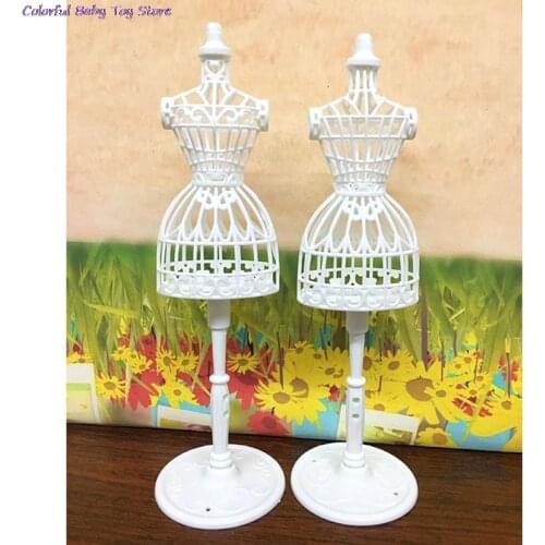 Hot Sale Mannequin Hollow Model hanger Stand Rack Holder for Dolls Girls Fantasy Doll Display Holder Dress Clothes Gown
