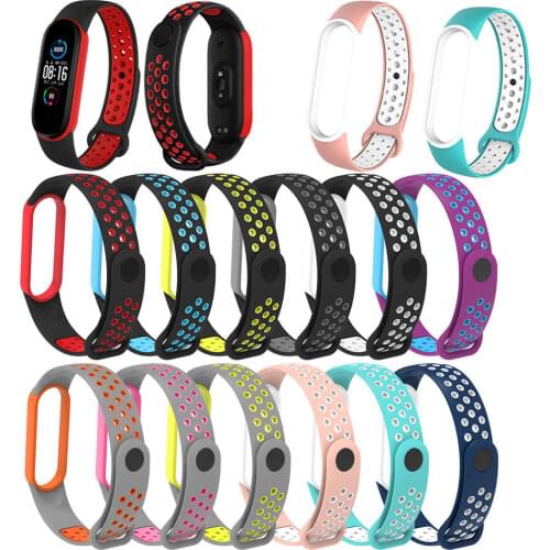 Fashion Soft Silicone Strap For Xiaomi Mi Band 5 Smart Band Accessories For Xiaomi Miband 5 Wristband watchStrap bracelet belt