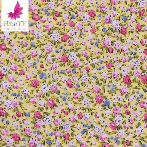 New 150cm Width Floral Printed 100% cotton fabric home textile for sewing DIY tilda doll cloth craft tecidos quilting tissue