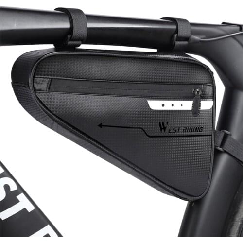 Portable Cycling Bag Waterproof MTB Road Bicycle Frame Front Triangle Bike Tube Bags Bicycle Repair Tool High Quality Bike Bag