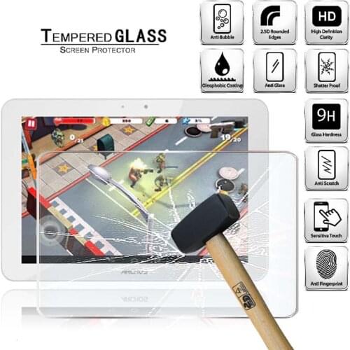 Tablet Tempered Glass Screen Protector Cover for Archos 101 Platinum Tablet Computer Anti-Scratch Explosion-Proof Screen