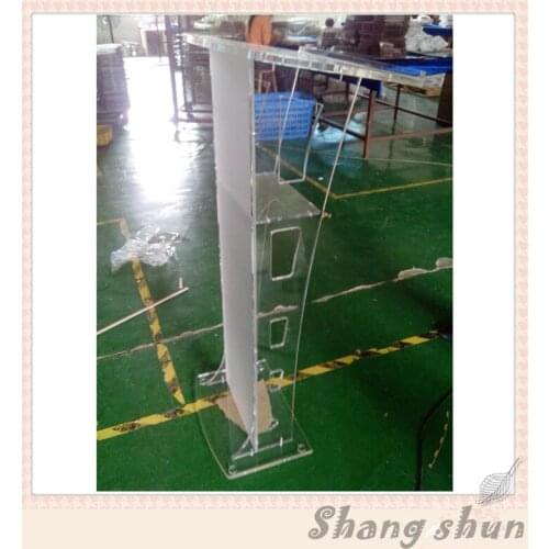 Acrylic Clear Lecture Table And Pulpit Clear Custom Acrylic Church Podium/Pulpit For Sale Clear Acrylic Church Podium