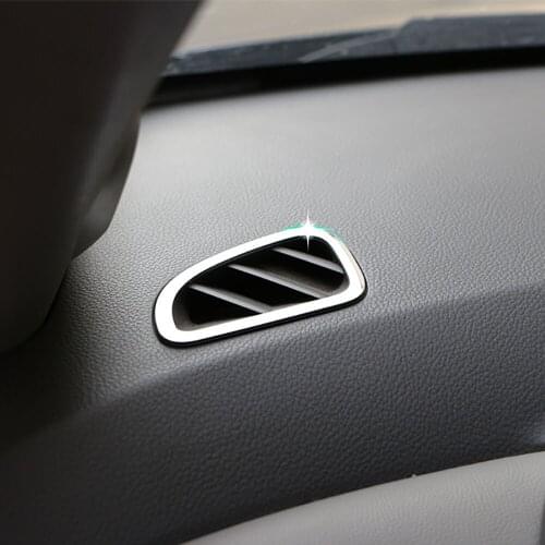 Color My Life Stainless Steel Air Conditioning Vent Output Cover Trim Sticker for Chevrolet Cruze Sedan Hatchback 2009 - 2014