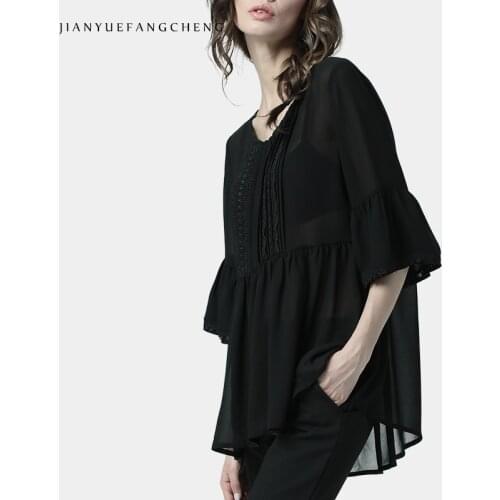 Jianyuefangcheng Wide Blouses