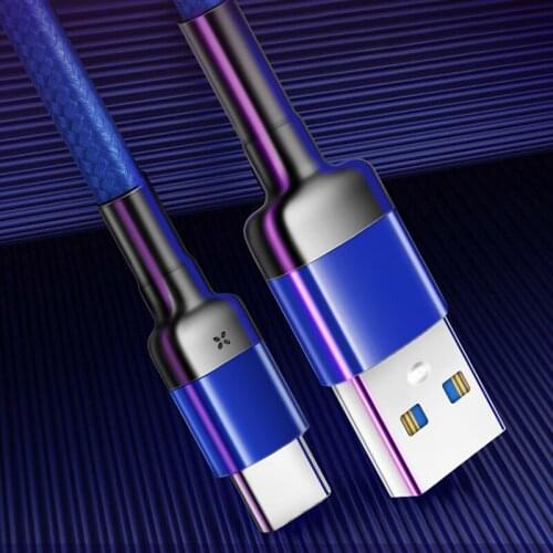 USB C Cable Type C Fast Charging Charger Data Cord For Samsung S20 S21 A51 Xiaomi Redmi Note 11 10 9s 8t Huawei P40 Pro Mate 30