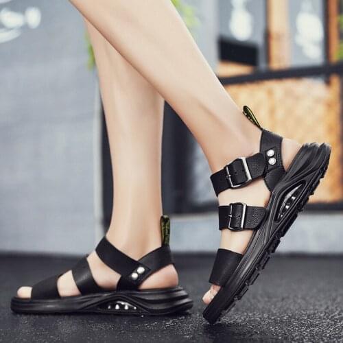 Summer 2020 verano homme suede flops 2019 deportivas sandale zomerschoenen for male man flip beach de herren sommer zapatos ete