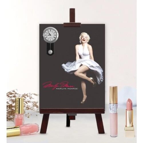 Atika Marilyn Monroe Desktop clock Table 2 desk clock relogio de mesa настольные часы reloj de escritorio