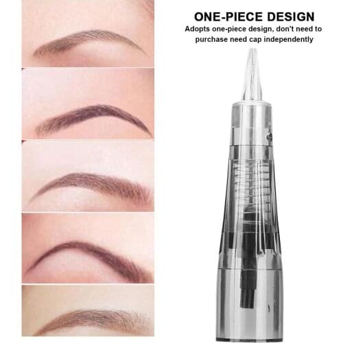 Disposable Sterilized Makeup Needles Microblading Needles Eyebrow Tattoos Cartridge Needles Blade Permanent Makeup Accessories