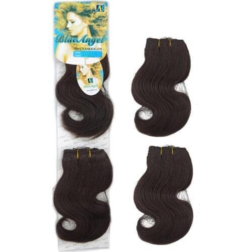 8" Body Wave Hair Weaving Thick Hair Bundles 2Bundles/Pack High Temper Synthetic Hair Extensions For Woman(Free Shipping)