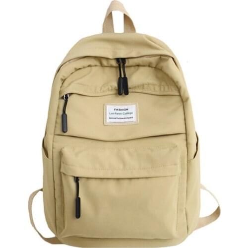 Waterproof Nylon Women Backpack Female Large capacity high schoolbag Korean Vintage girl Shoulder Bags Travel Bag Mochila