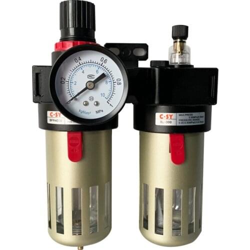 BFC2000 Air Source Processor Air Oil Water Separator Filter Pressure regulating valve for air compressor AFR2000+AL2000