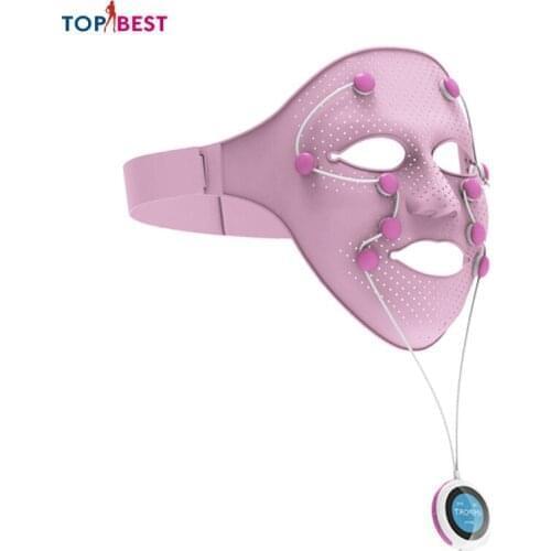 Professional EMS Vibration Facial Massager SPA Face Mask Chin Cheek Lift Up Slimming Machine Skin Care Cosmetology Apparatus