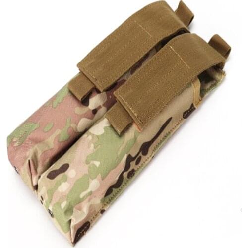 Tactical MOLLE P90 Magazine Pouch Double Stack Bag Mag Carrier Utility Case For Hunting Outdoors