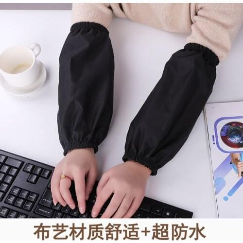 Kitchen waterproof and oil proof sleeves for men and women